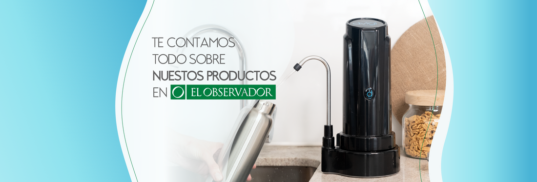 Purificar el agua con mejor sabor, económico y ecofriendly