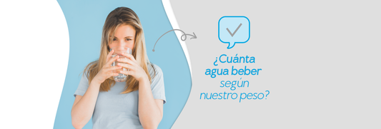cuanta agua tomar según tu peso