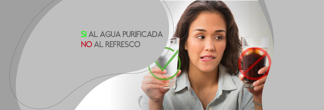 El agua purificada, un sustento saludable