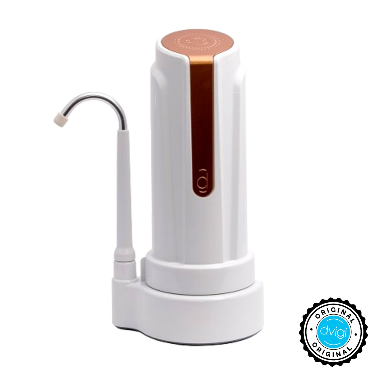 Purificador de agua Dvigi As Plus sobre mesada