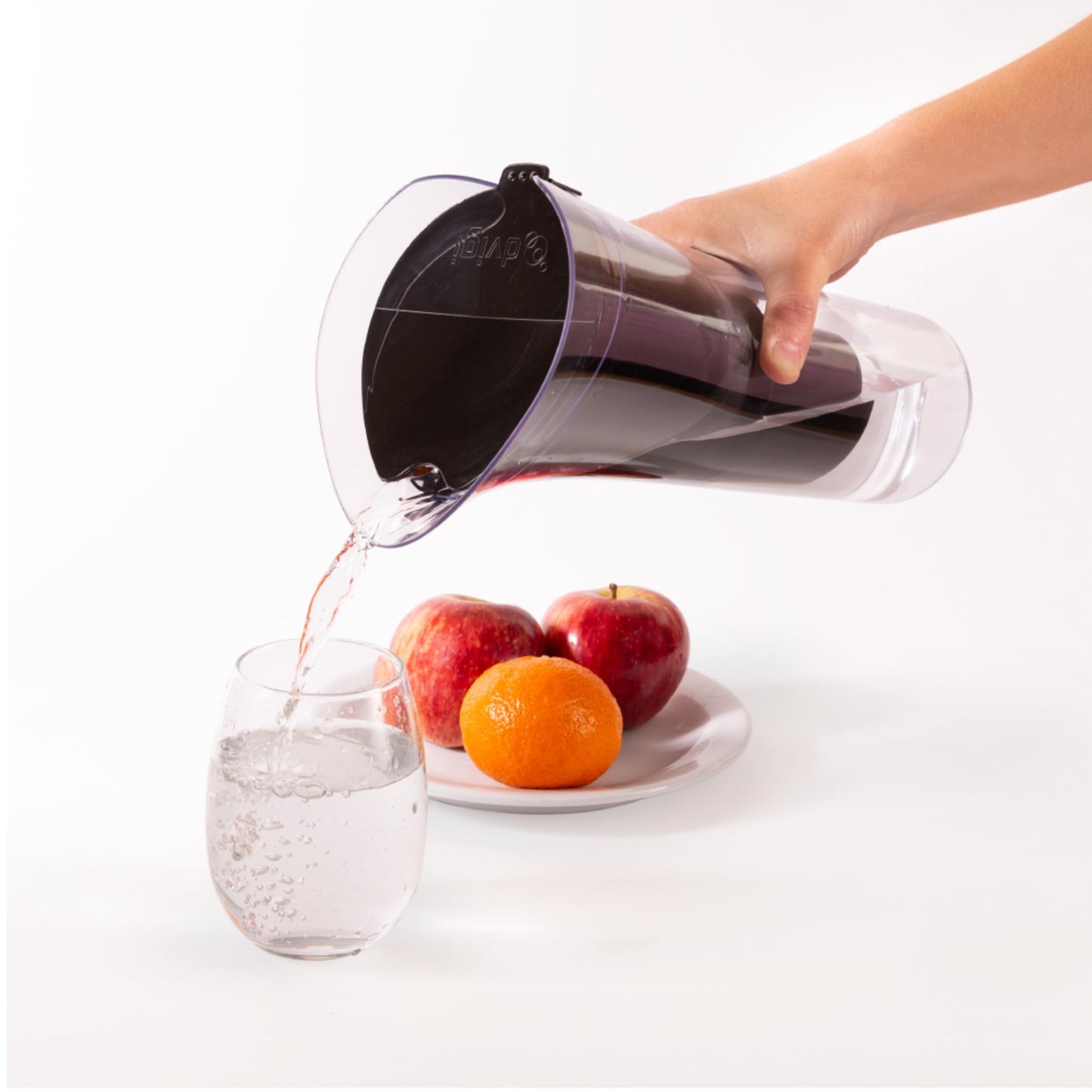 Jarra con filtro purificador de agua Dvigi