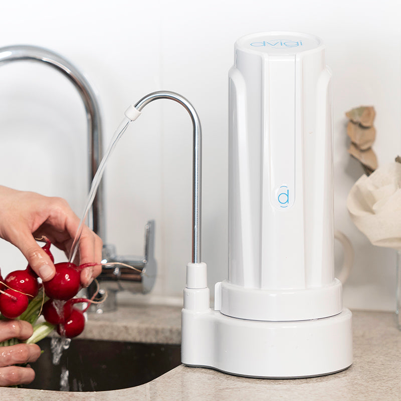 Combo Purificador Sobre Mesada AQUA con 1 Repuesto Extra